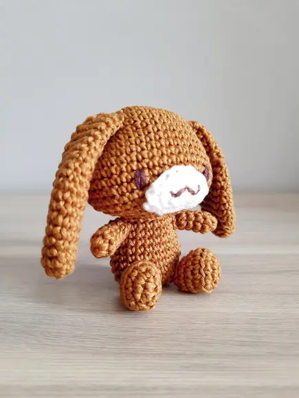 Cinnamoroll Capuccino em Amigurumi