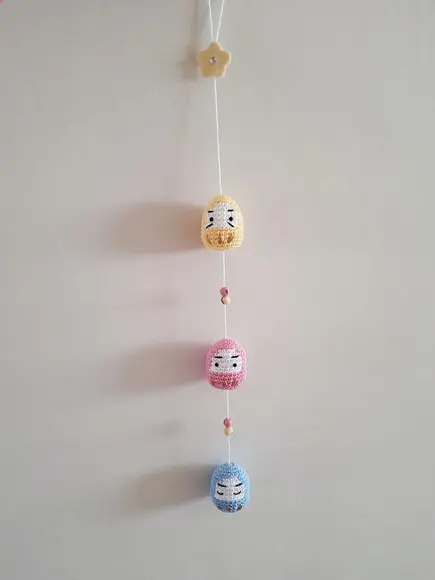 Daruma em Amigurumi