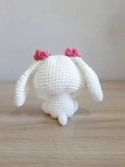 Coelhinha Cinnamoroll em Amigurumi