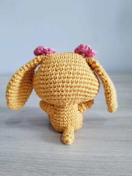 Coelhinha Cinnamoroll Mocha em Amigurumi