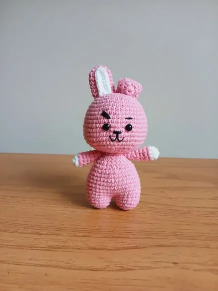 Cooky Bunny (bt21) Amigurumi