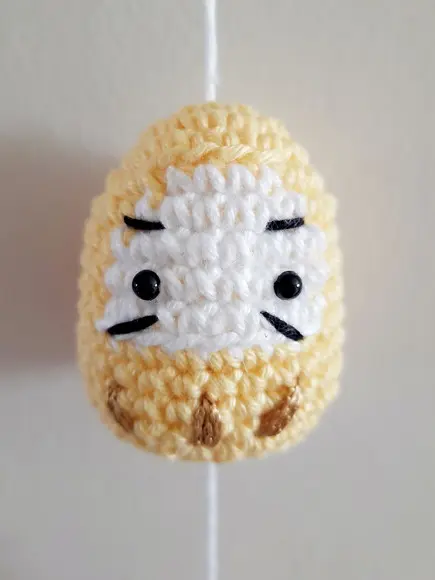 Daruma em Amigurumi