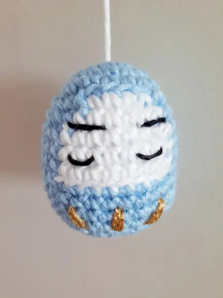 Daruma em Amigurumi