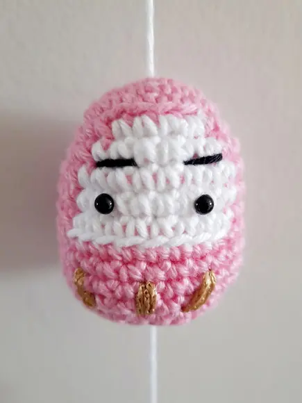 Daruma em Amigurumi