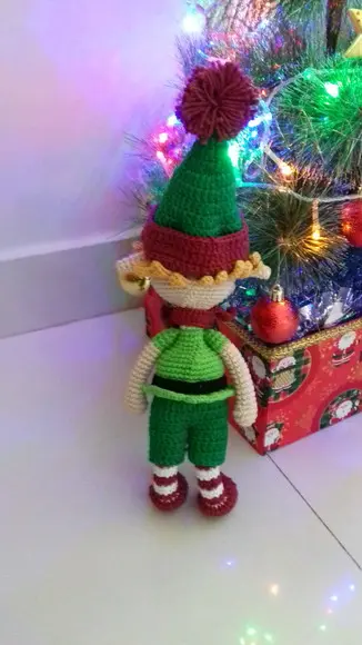 Duende Natal Amigurumi