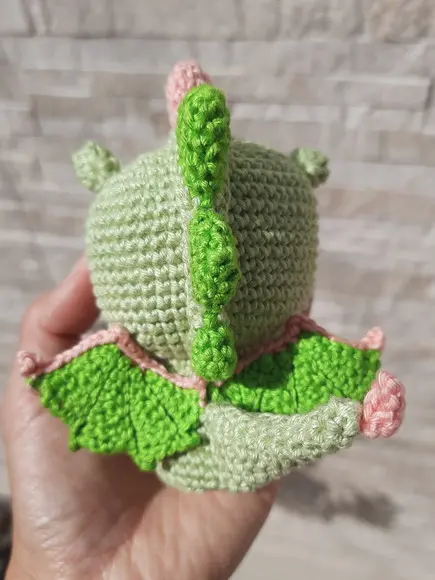 Dragão em Amigurumi