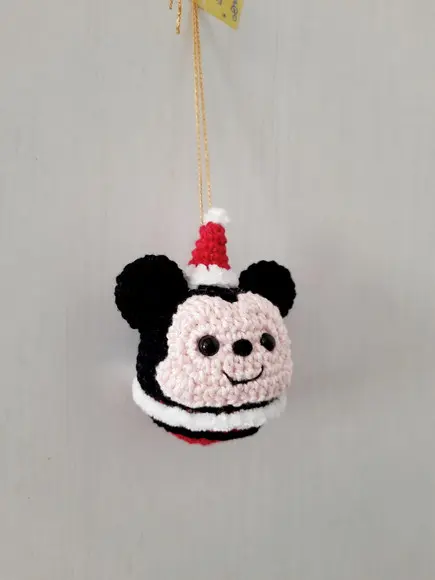 Enfeite do Mickey de Natal