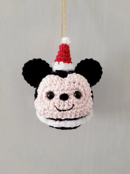 Enfeite do Mickey de Natal
