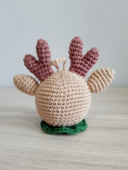 Enfeite Rena em Amigurumi