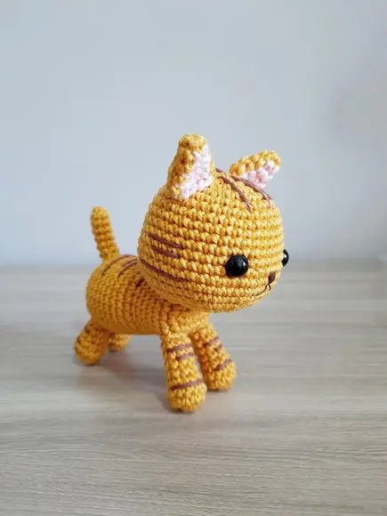 Gatinho em Amigurumi