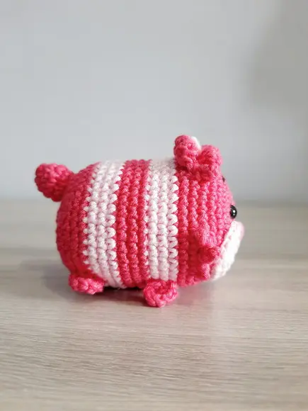 Gato Cheshire em Amigurumi