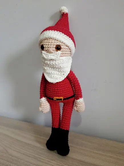 Papai Noel em Amigurumi