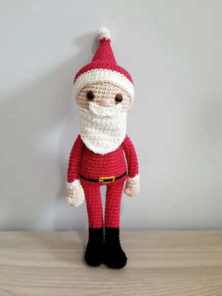 Papai Noel em Amigurumi