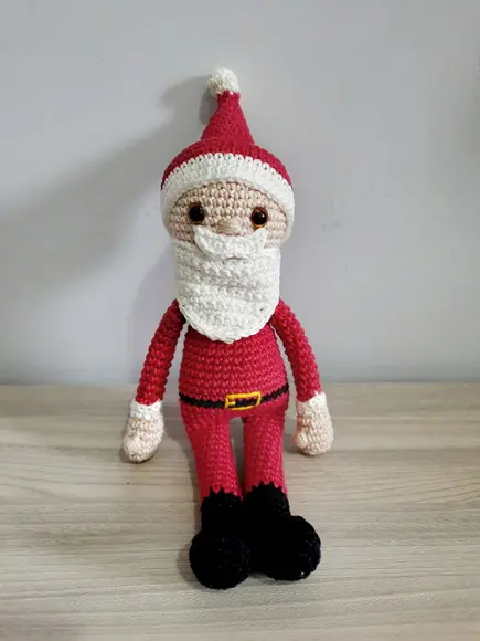 Papai Noel em Amigurumi