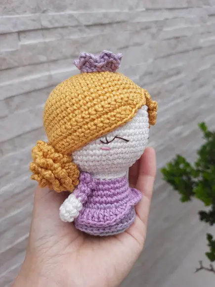Pricesinha em Amigurumi