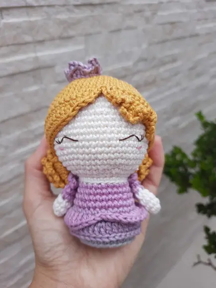 Pricesinha em Amigurumi