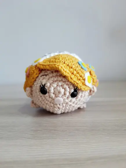 Rapunzel em Amigurumi