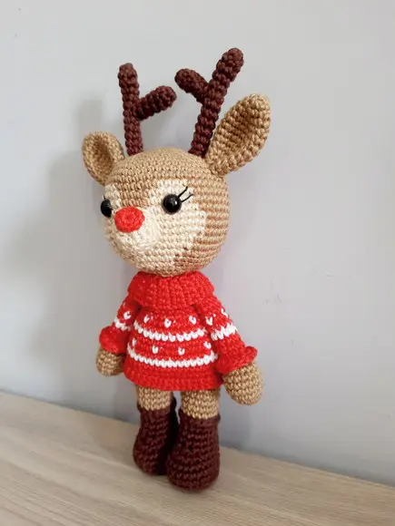 Rena em Amigurumi