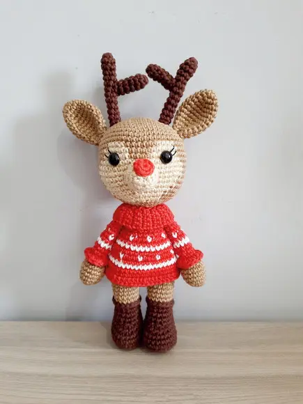 Rena em Amigurumi