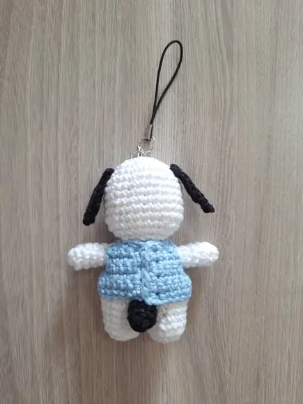 Strap de Pochacco Amigurumi