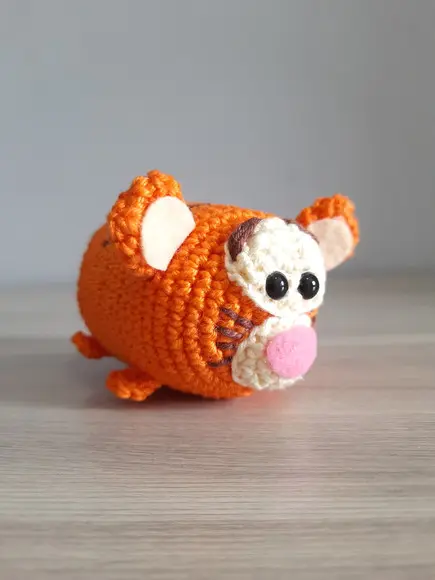 Tigrão em Amigurumi