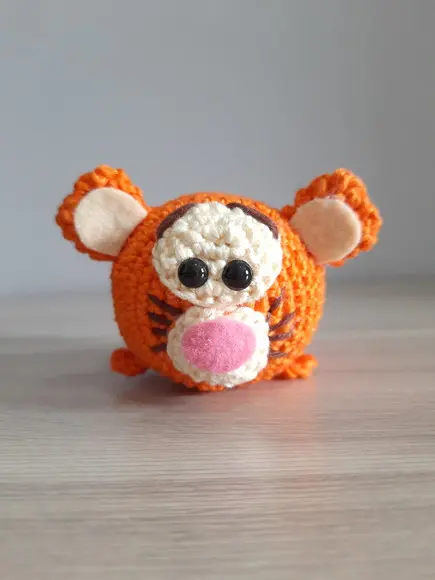 Tigrão em Amigurumi
