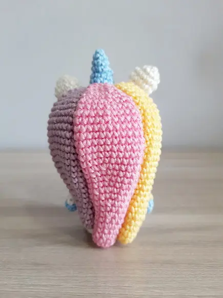 Unicórnio em Amigurumi