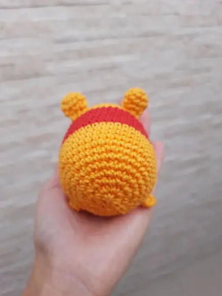 Ursinho Pooh em Amigurumi