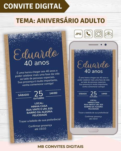 Convite Digital Aniversário Adulto Masculino (02)