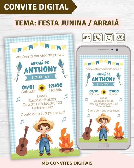 Convite Digital Festa Junina Menino (02)