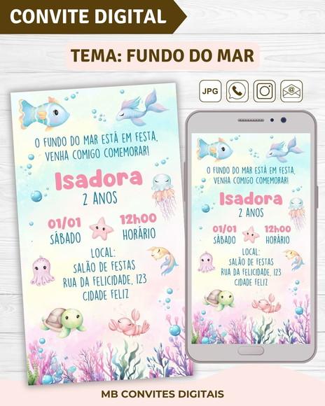 Convite Digital Fundo do Mar Menina (02)