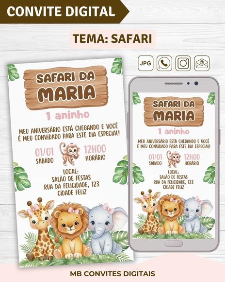 Convite Digital Safari Menina (06)