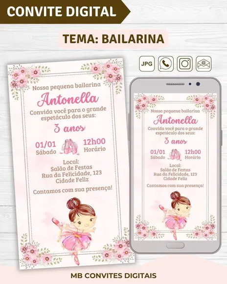 Convite Digital Bailarina (01)