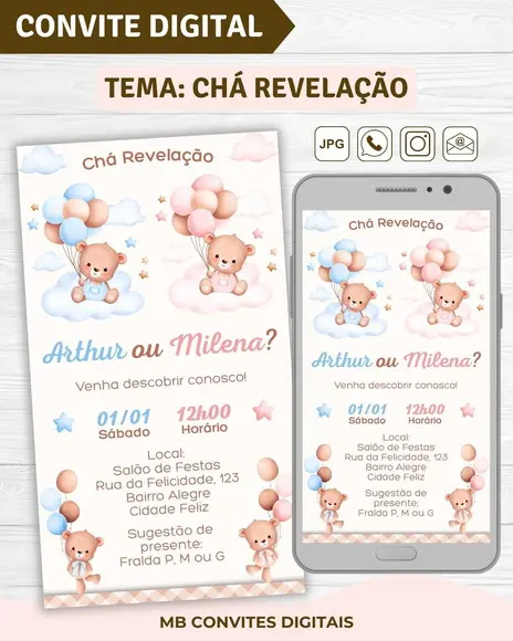 Convite Digital Chá Revelação (08)