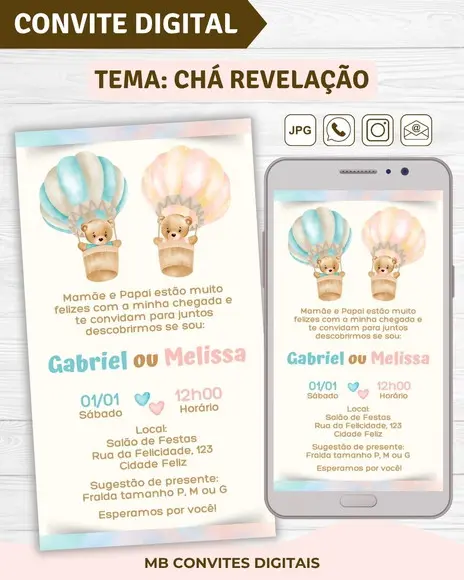 Convite Digital Chá Revelação (02)