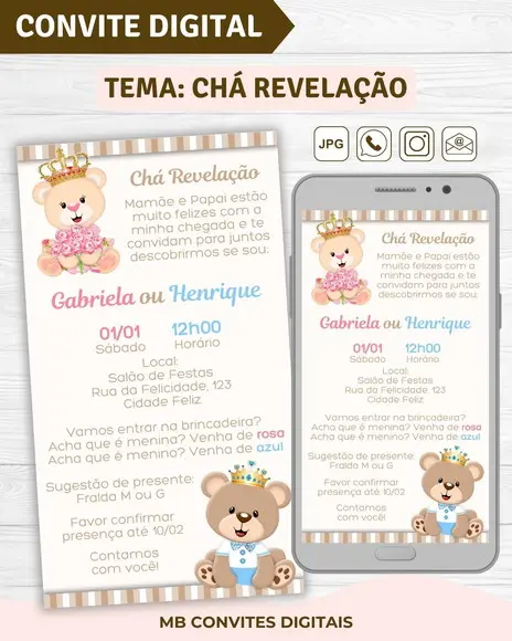 Convite Digital Chá Revelação (07)