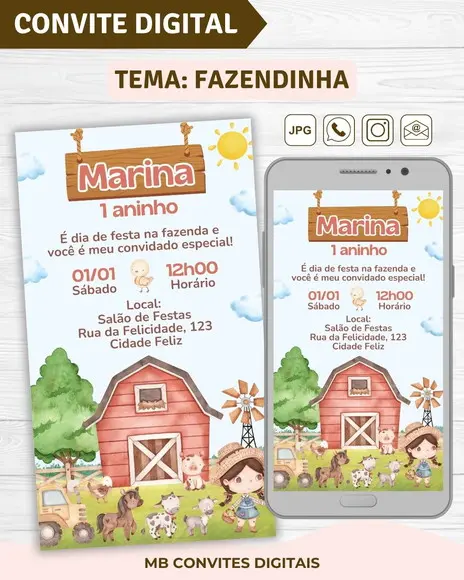Convite Digital Fazendinha Menina (04)