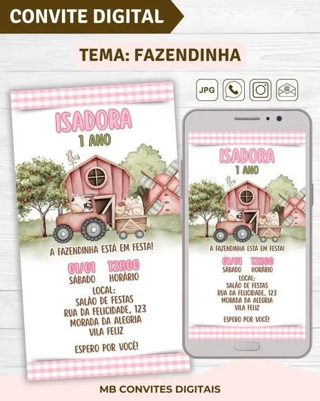 Convite Digital Fazendinha Menina (10)