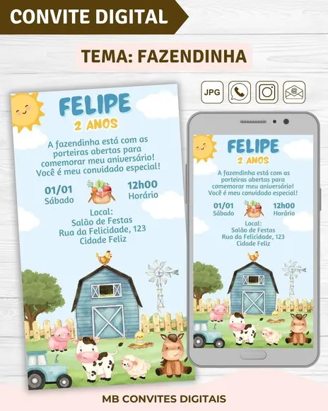 Convite Digital Fazendinha Menino (02)