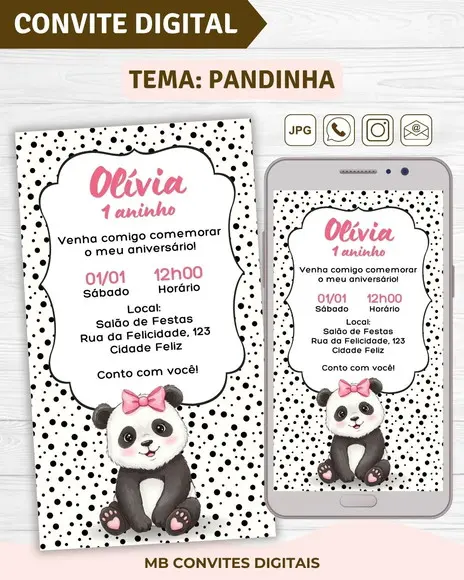 Convite Digital Pandinha (01)