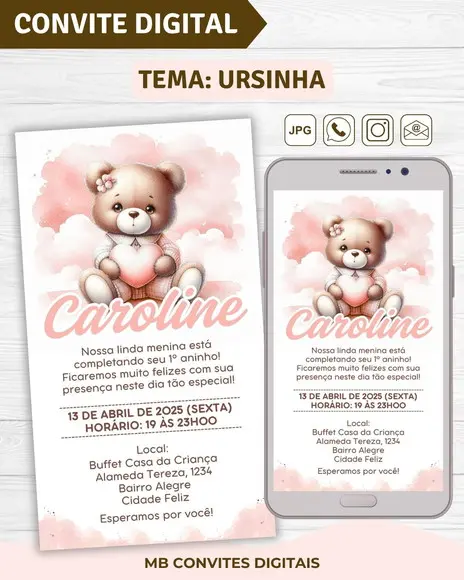 Convite Digital Ursinha (01)