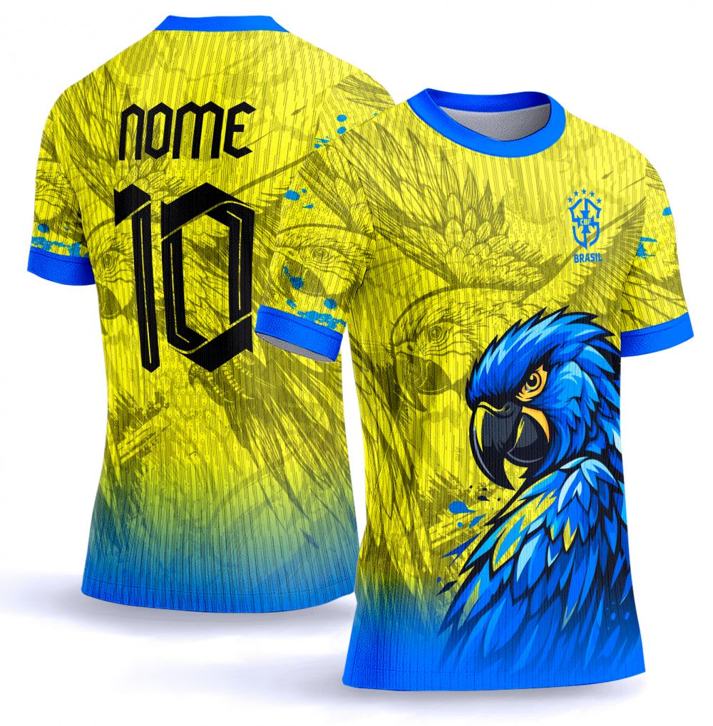 Arte vetor camisa Interclasse arara 0041