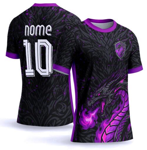 Arte vetor camisa Interclasse dragão 0045