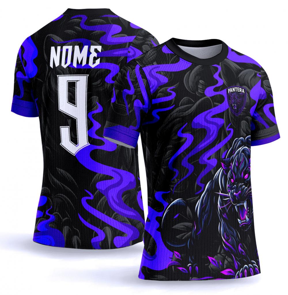 Arte vetor camisa Interclasse pantera 0014