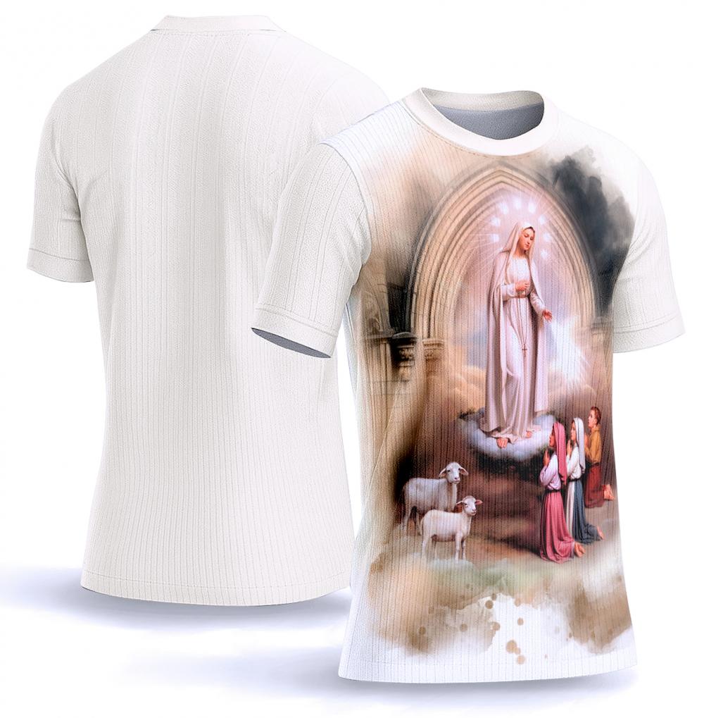 Arte vetor camisa Nossa senhora 008
