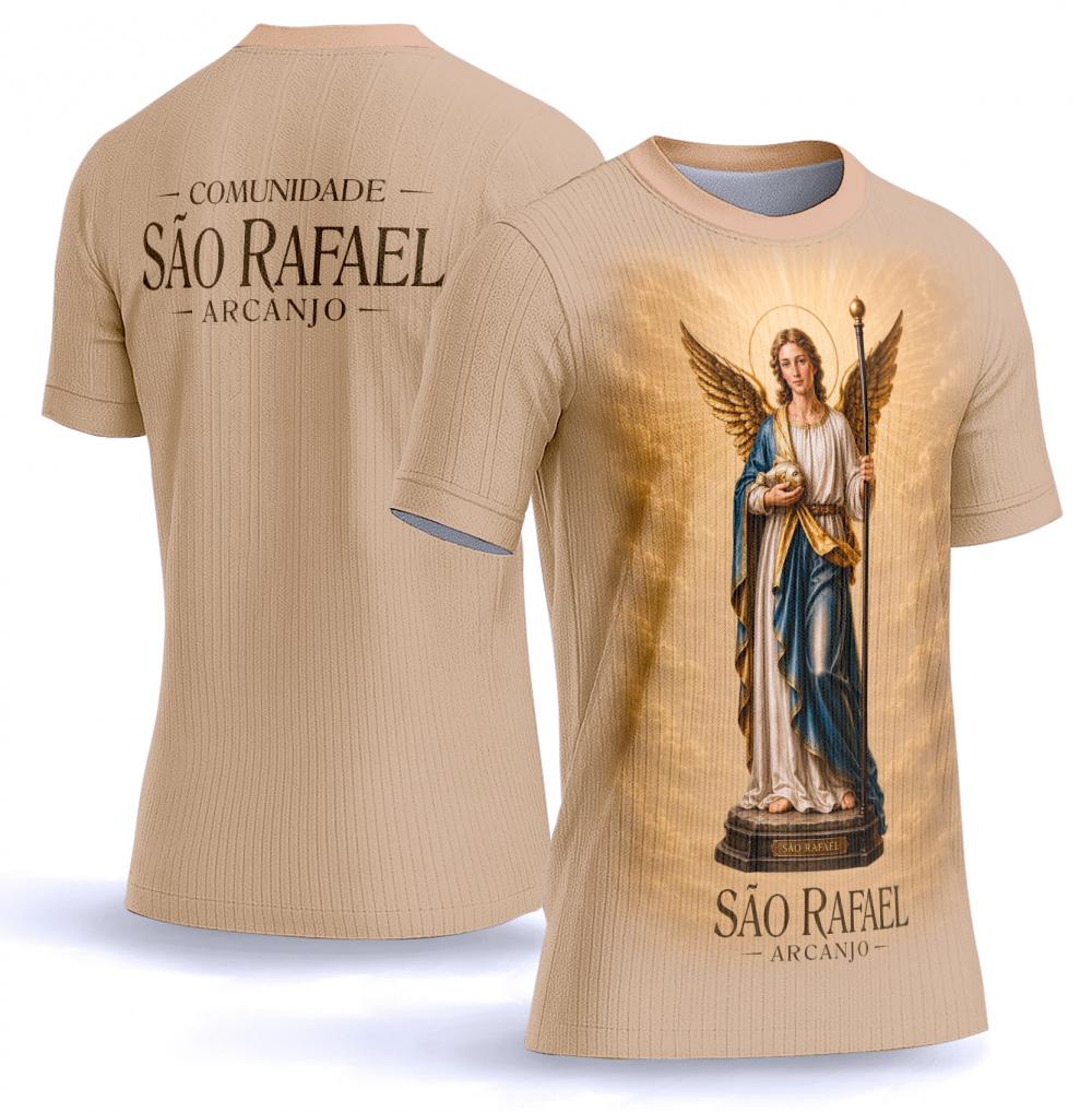 Arte estampa camisa São Miguel Arcanjo 0016