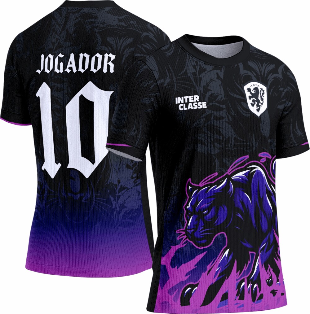 Arte Vetor Camisa Interclasse Pantera 0141