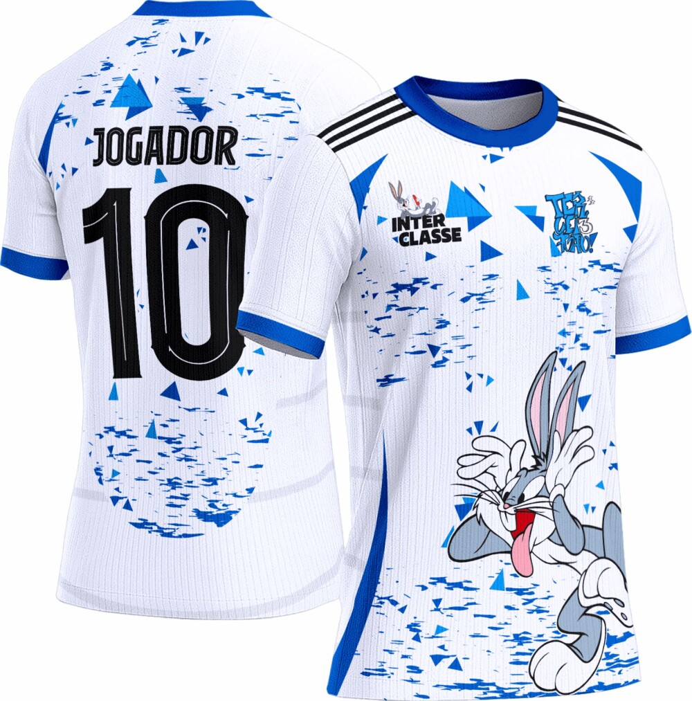 Arte vetor camisa Interclasse Pernalonga 0154
