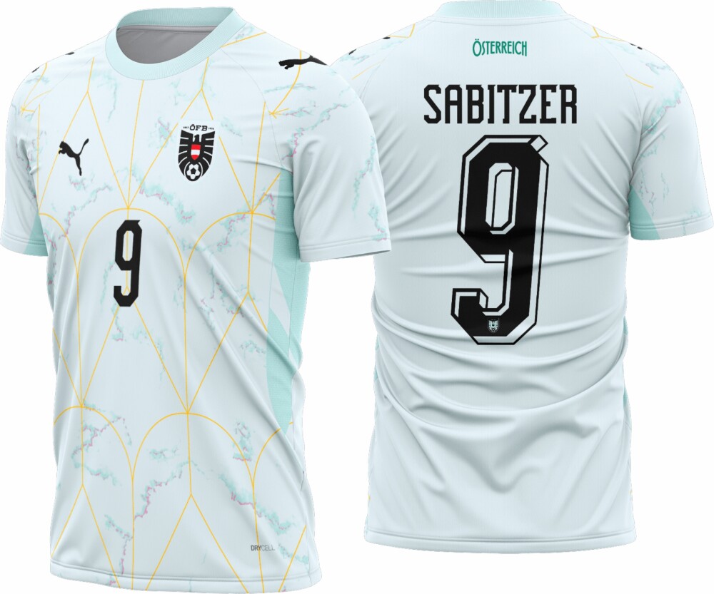 Arte vetor camisa Austria Reserva 2026-28