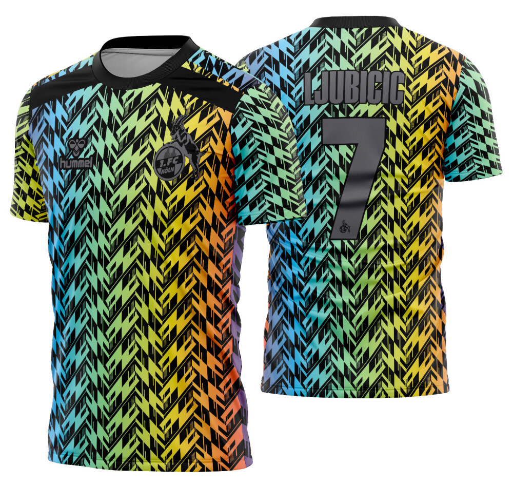 Arte Vetor Camisa 1. FC Köln Pre-jogo 2024-2025